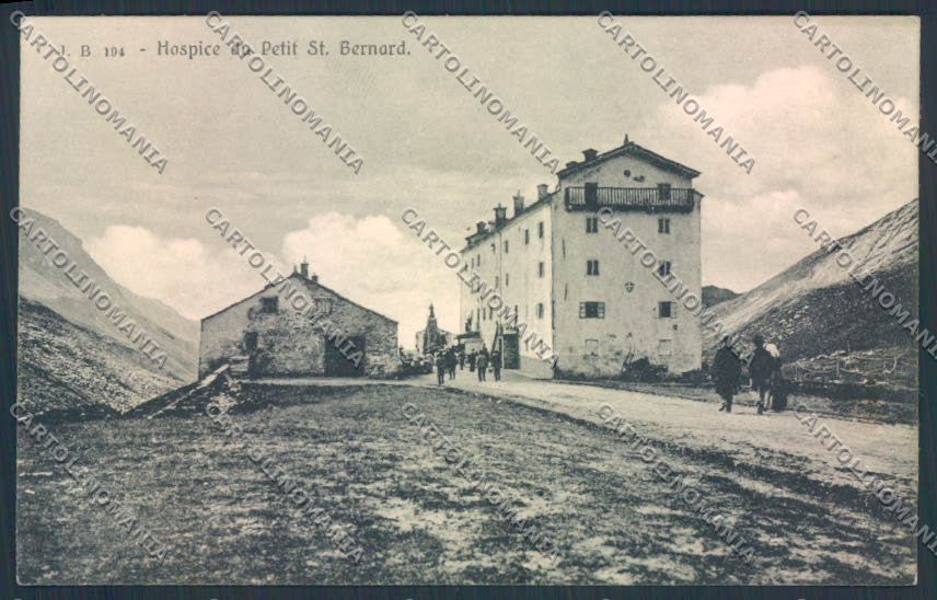 Aosta San Bernardo Piccolo cartolina MQ4697 – fronte