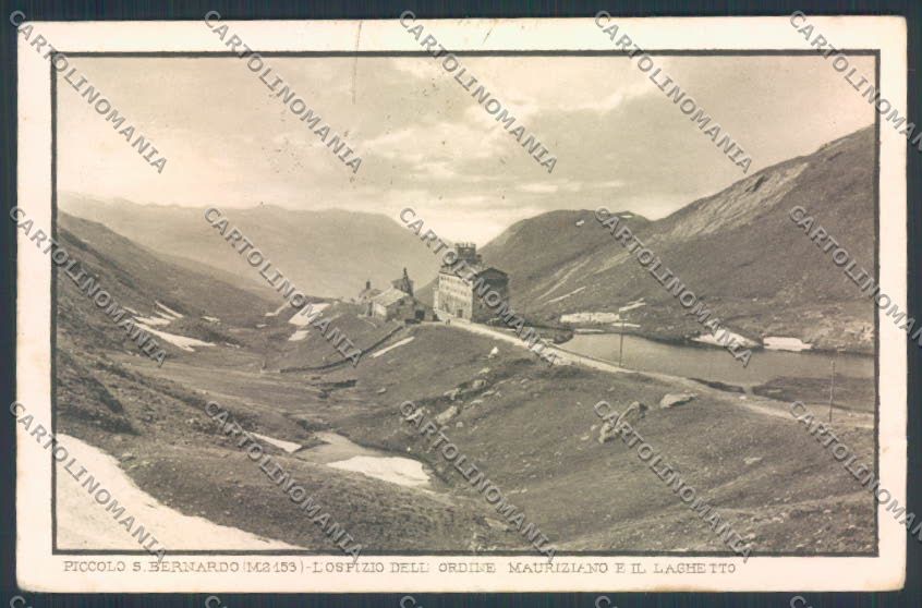 Aosta San Bernardo Piccolo cartolina MQ4700 – fronte