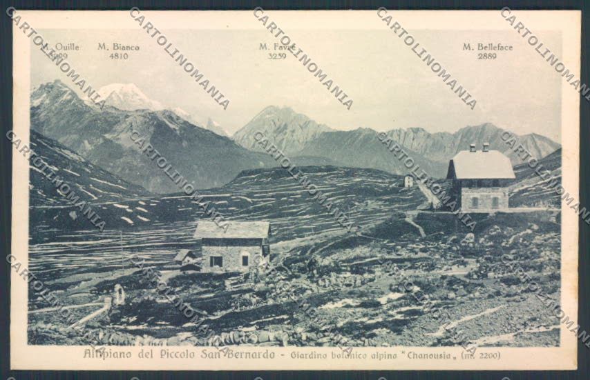 Aosta San Bernardo Piccolo cartolina MQ4702 – fronte
