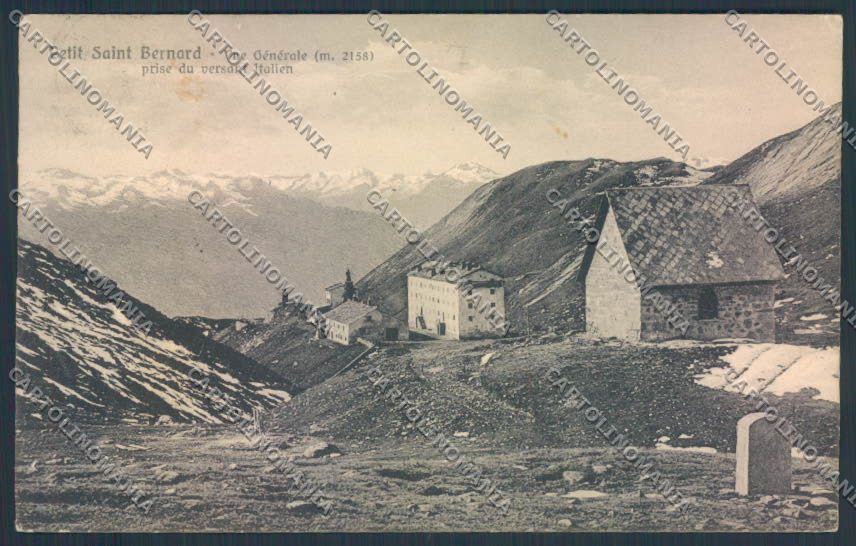 Aosta San Bernardo Piccolo cartolina MQ4703 – fronte