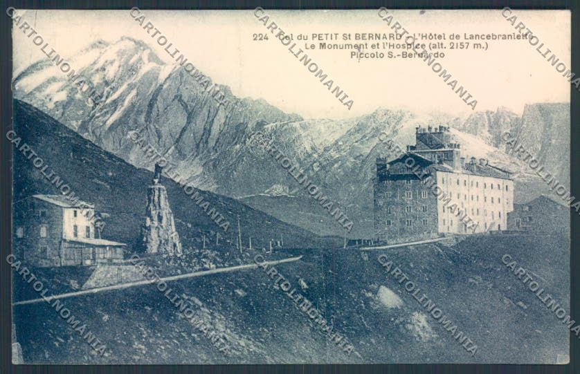 Aosta San Bernardo Piccolo cartolina MQ4707 – fronte