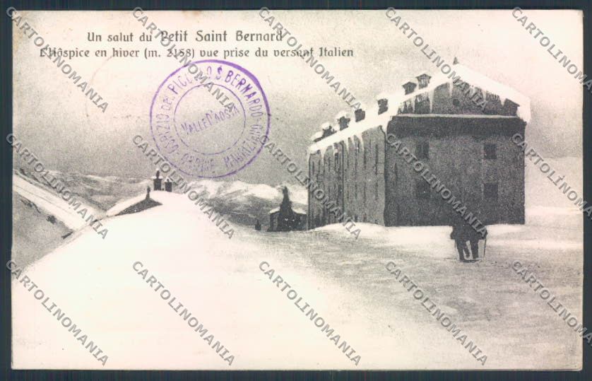 Aosta San Bernardo Piccolo cartolina MQ4708 – fronte
