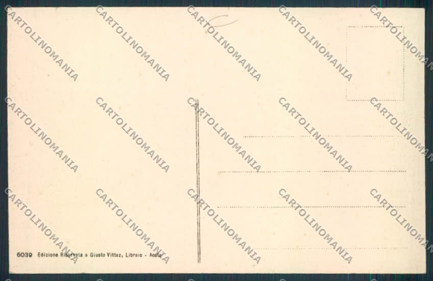 Aosta San Bernardo Piccolo cartolina MQ4714 – retro