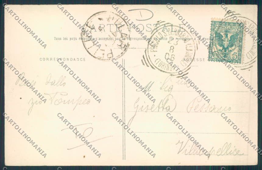 Aosta San Bernardo Piccolo cartolina MQ4718 – retro