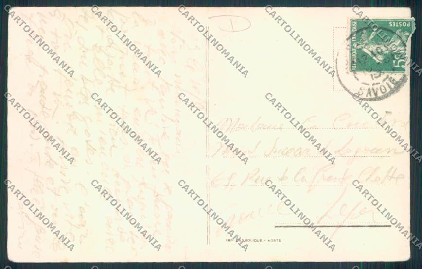Aosta San Bernardo Piccolo Dog cartolina MQ4719 – retro
