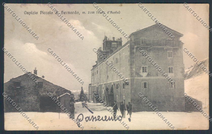 Aosta San Bernardo Piccolo cartolina MQ4720 – fronte
