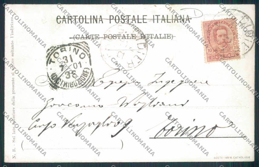 Aosta San Bernardo Piccolo cartolina MQ4725 – retro
