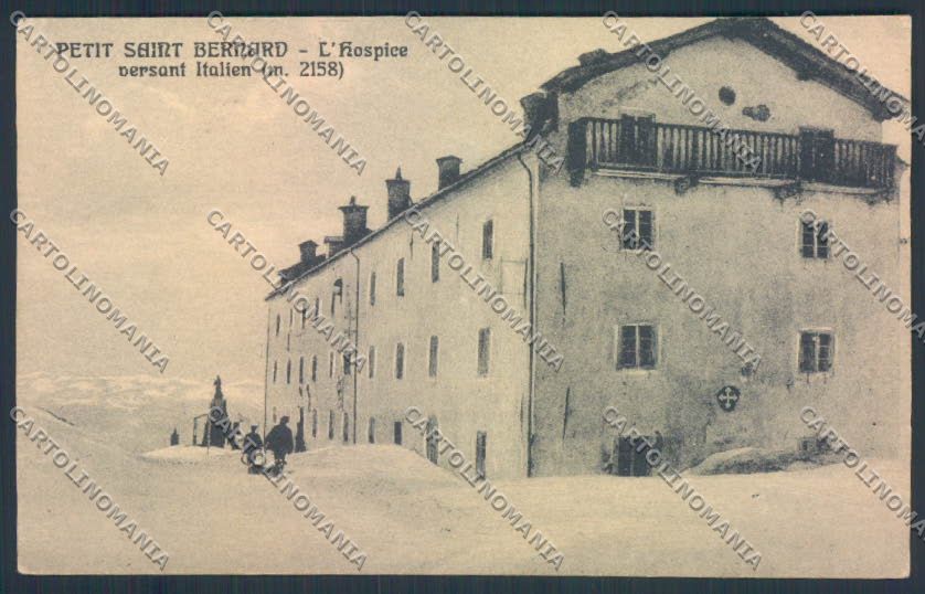 Aosta San Bernardo Piccolo cartolina MQ4729 – fronte