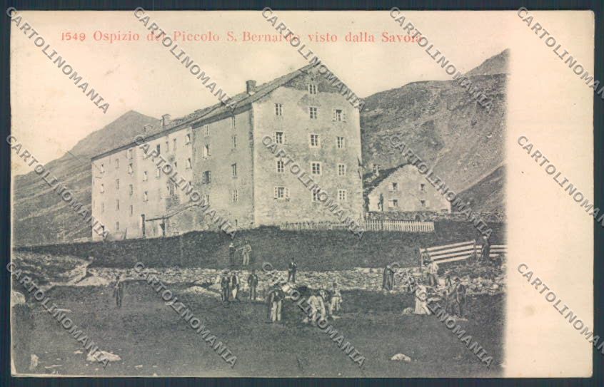 Aosta San Bernardo Piccolo cartolina MQ4744 – fronte