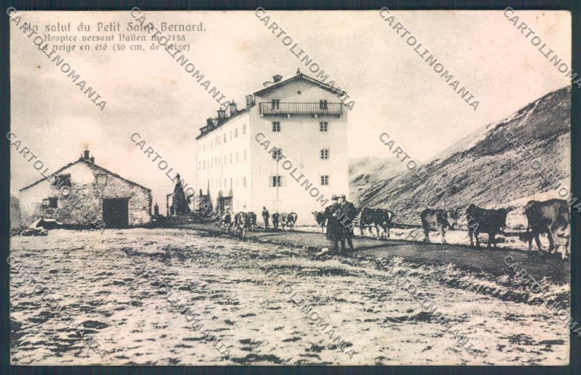 Aosta San Bernardo Piccolo cartolina MQ4746 – fronte