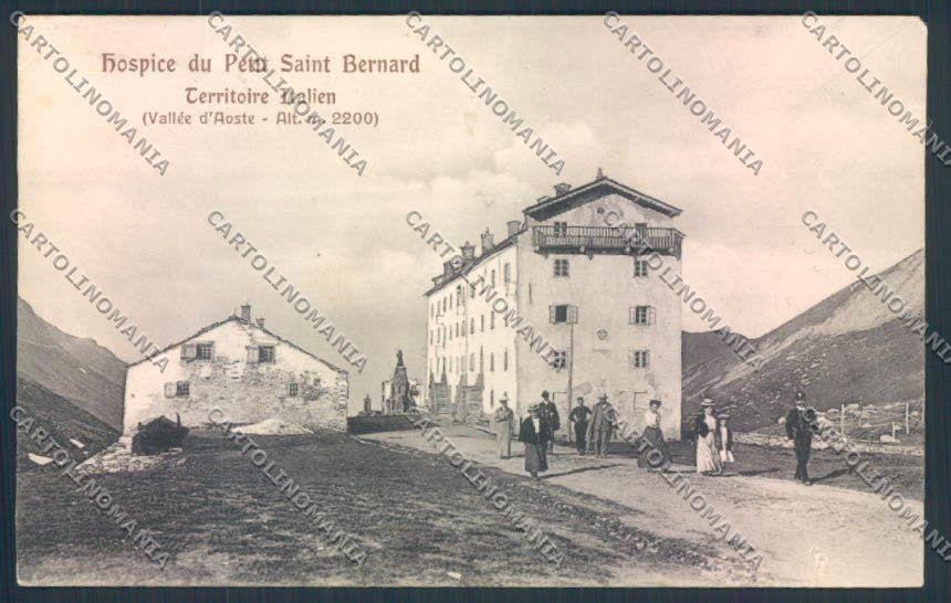 Aosta San Bernardo Piccolo cartolina MQ4757 – fronte