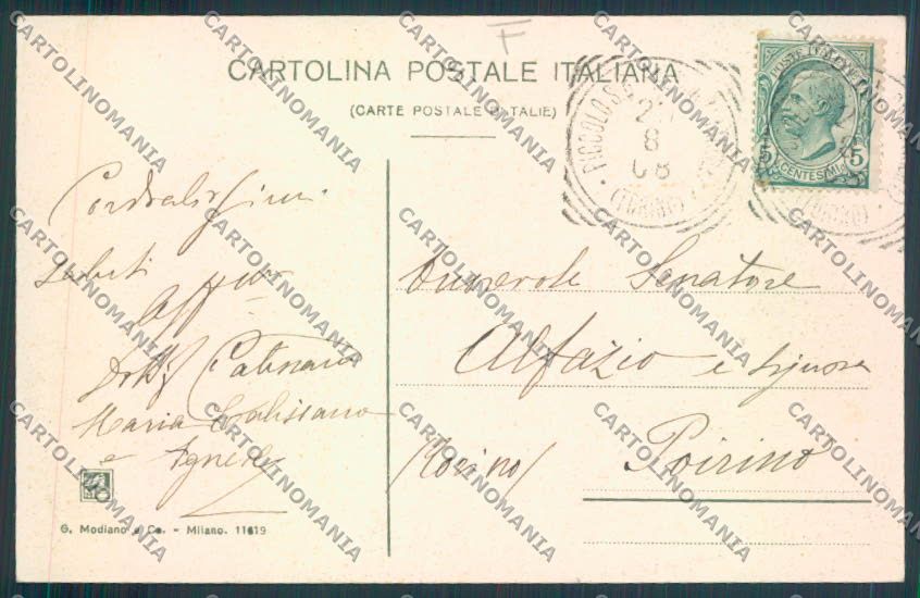 Aosta San Bernardo Piccolo cartolina MQ4758 – retro