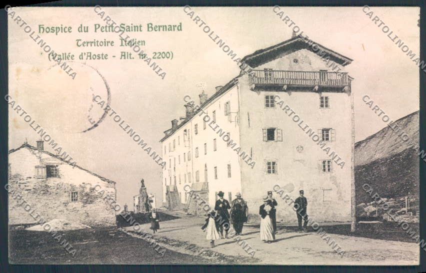 Aosta San Bernardo Piccolo cartolina MQ4759 – fronte
