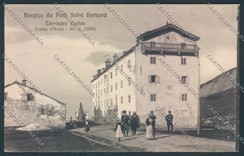 Aosta San Bernardo Piccolo cartolina MQ4762 – fronte