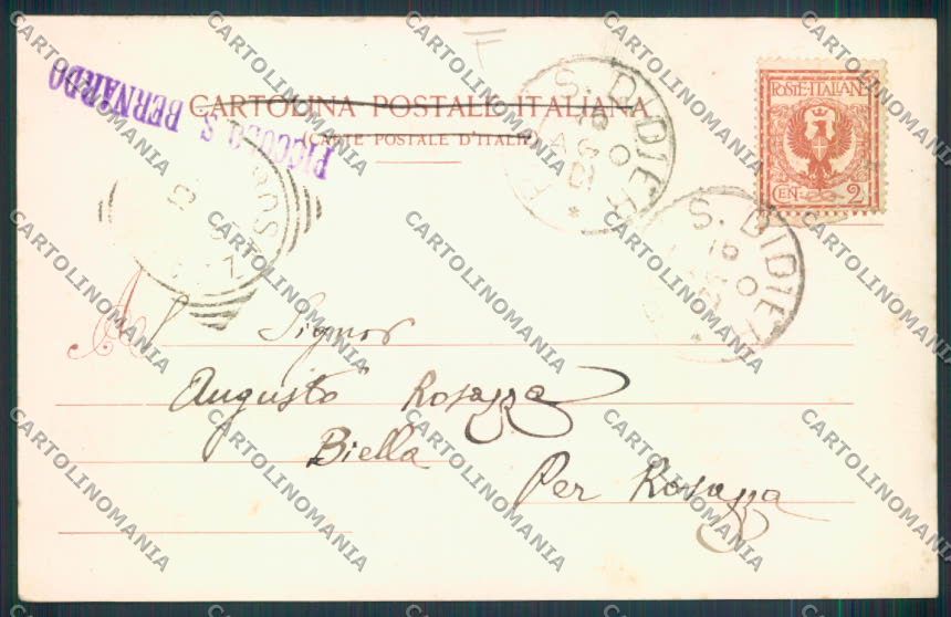Aosta San Bernardo Piccolo cartolina MQ4763 – retro