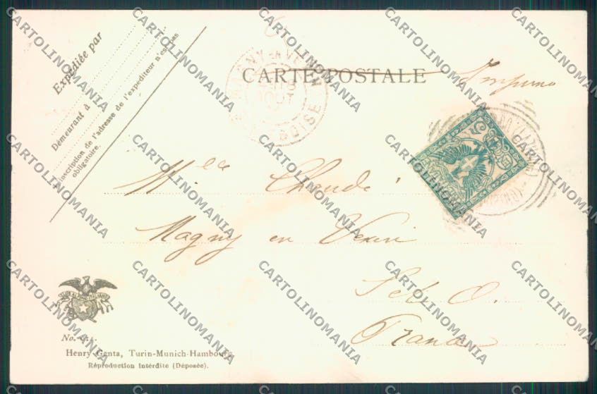 Aosta San Bernardo Piccolo Dog cartolina MQ4767 – retro