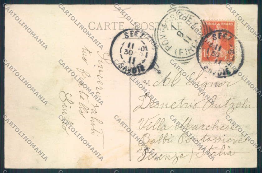 Aosta San Bernardo Piccolo cartolina MQ4772 – retro