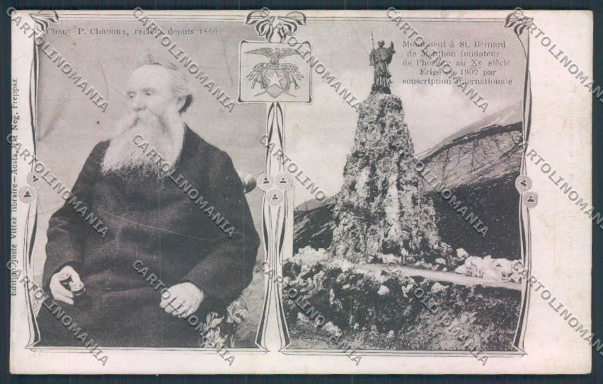 Aosta San Bernardo Piccolo cartolina MQ4774 – fronte