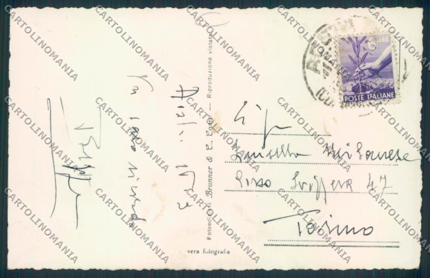 Aosta Saint Nicolas foto cartolina MQ4804 – retro