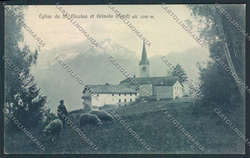 Aosta Saint Nicolas cartolina MQ4806 – fronte