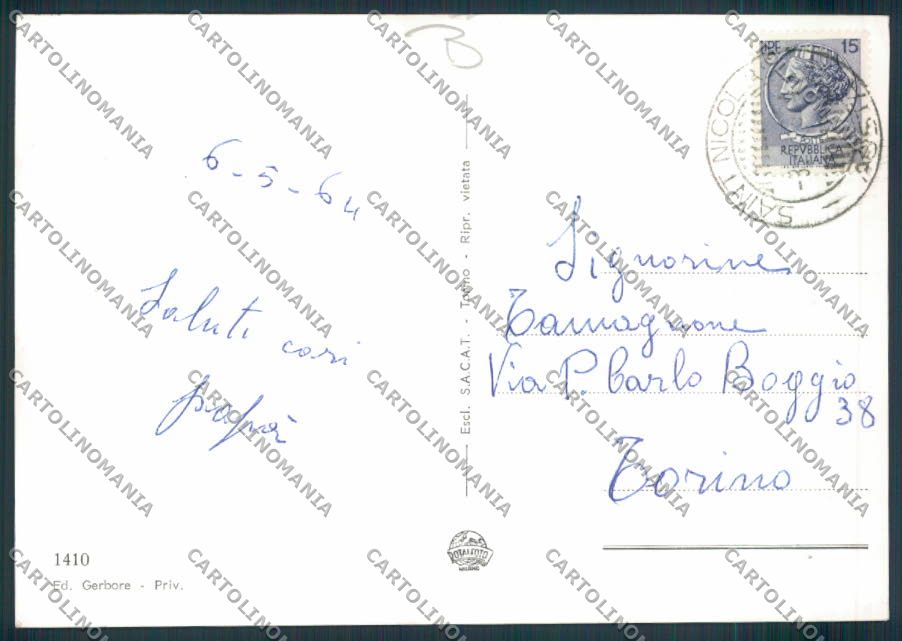 Aosta Saint Nicolas foto FG cartolina MQ4807 – retro