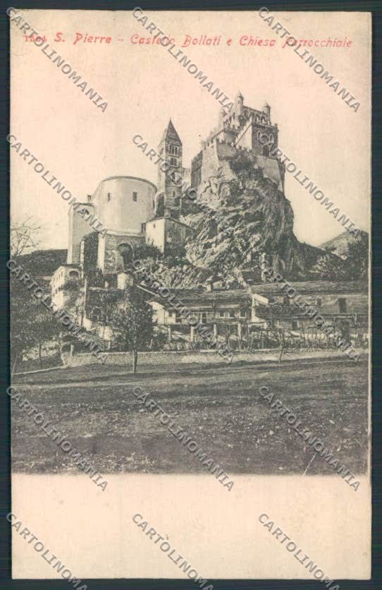 Aosta Saint Pierre cartolina MQ4823 – fronte