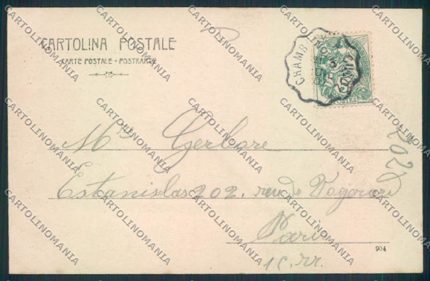 Aosta Saint Pierre cartolina MQ4823 – retro