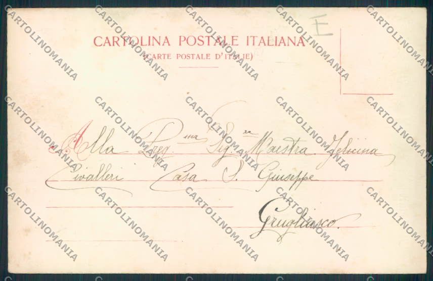 Aosta Saint Pierre cartolina MQ4827 – retro