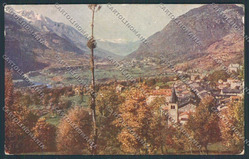 Aosta Saint Vincent COLLA cartolina MQ4834 – fronte
