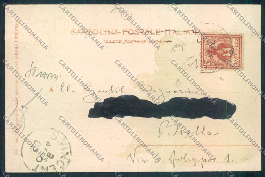 Aosta Saint Vincent STRAPPI cartolina MQ4838 – retro