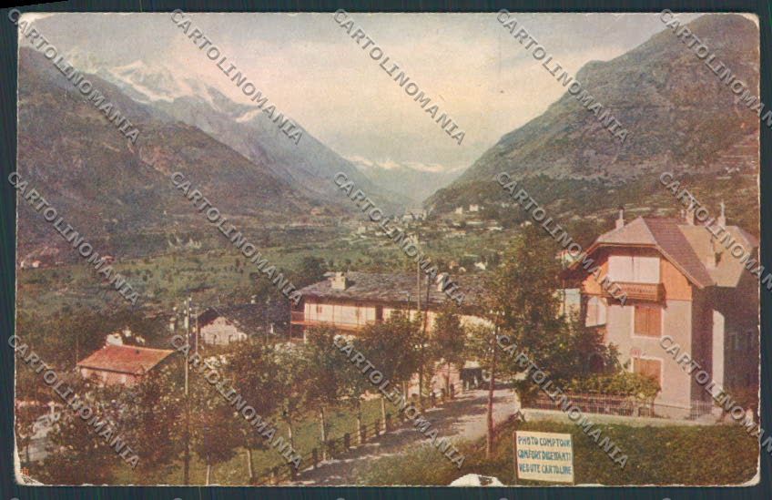 Aosta Saint Vincent cartolina MQ4845 – fronte
