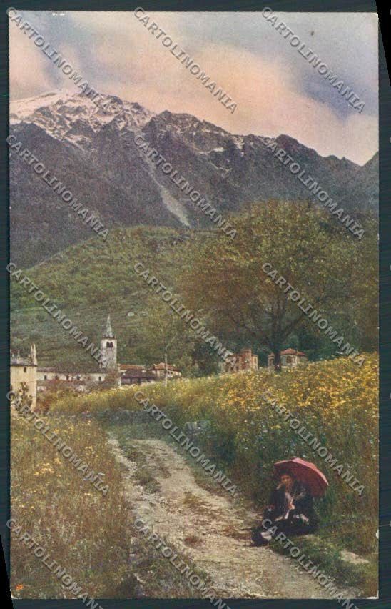 Aosta Saint Vincent cartolina MQ4846 – fronte