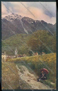 Aosta Saint Vincent cartolina MQ4846 – fronte