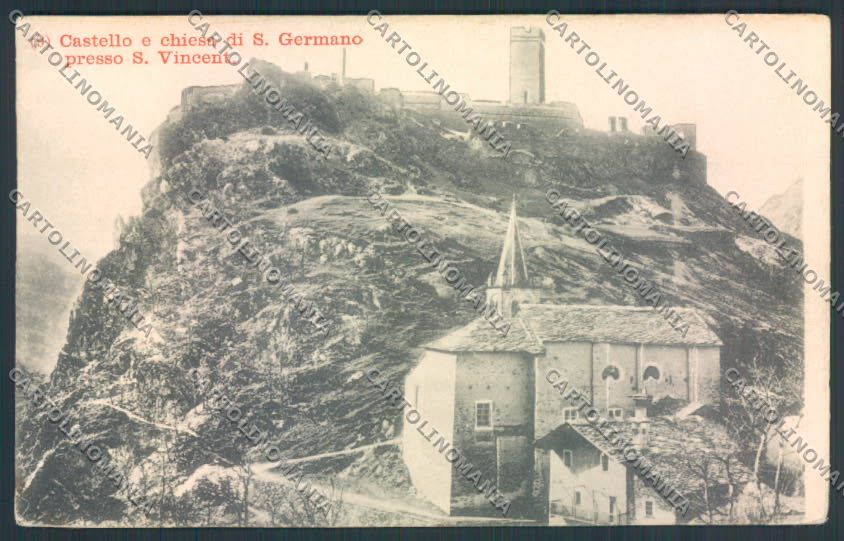 Aosta Saint Vincent cartolina MQ4882 – fronte