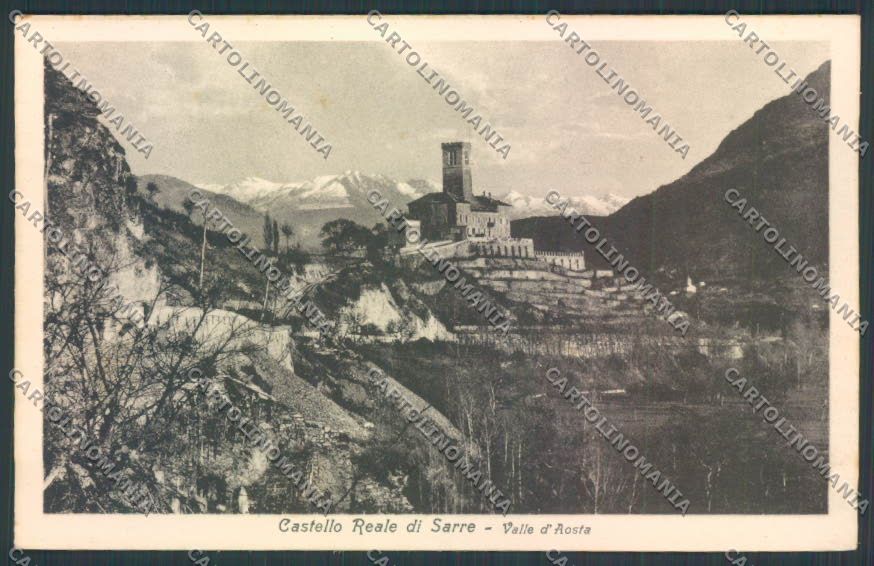 Aosta Sarre cartolina MQ4922 – fronte