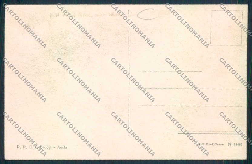 Aosta Valgrisenche cartolina MQ4931 – retro