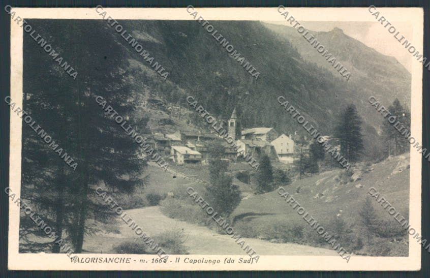 Aosta Valgrisenche cartolina MQ4934 – fronte