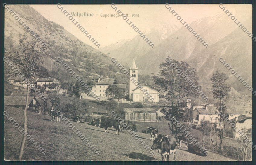 Aosta Valpelline cartolina MQ4945 – fronte
