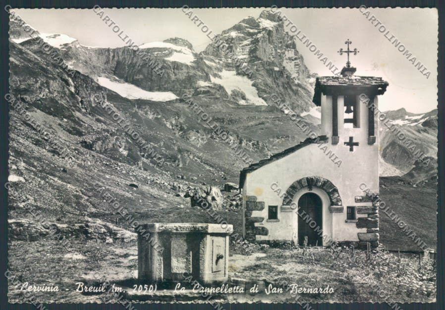 Aosta Cervinia Cervino foto FG cartolina MQ4954 – fronte