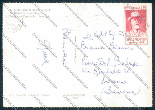 Aosta Cervinia Cervino foto FG cartolina MQ4954 – retro