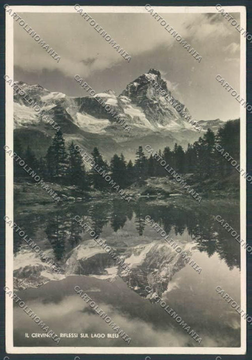 Aosta Cervinia Cervino foto FG cartolina MQ4957 – fronte