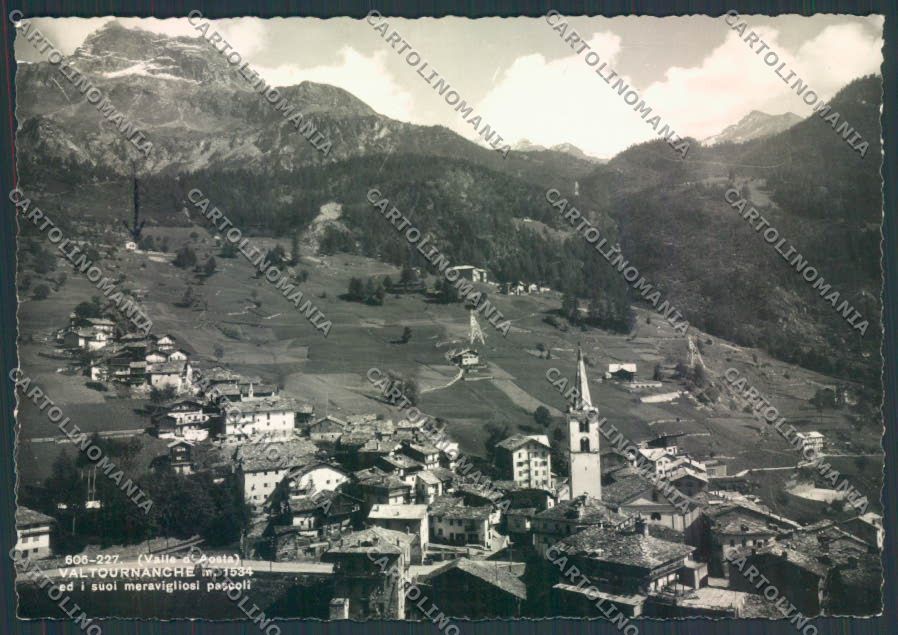 Aosta Valtournanche foto FG cartolina MQ4961 – fronte