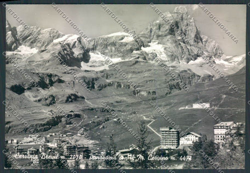 Aosta Cervinia Cervino foto FG cartolina MQ4972 – fronte