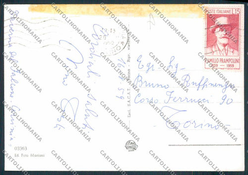 Aosta Cervinia Cervino foto FG cartolina MQ4972 – retro