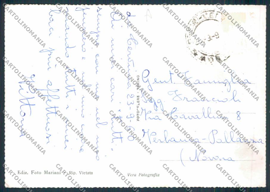 Aosta Cervinia Cervino foto FG cartolina MQ4973 – retro