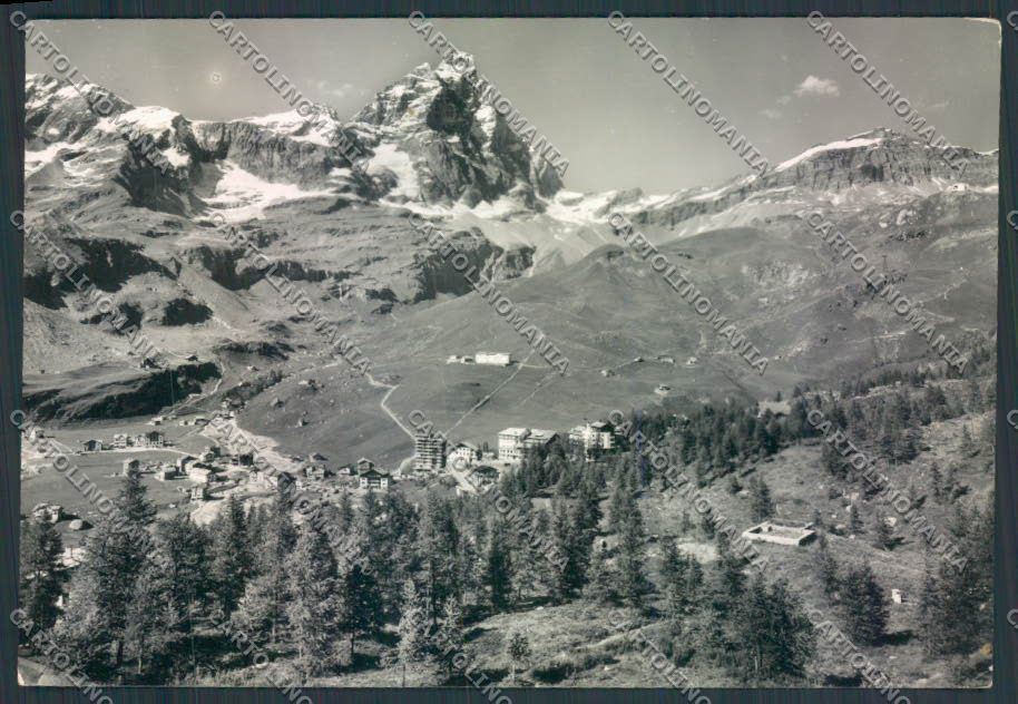 Aosta Cervinia Cervino foto FG cartolina MQ4976 – fronte