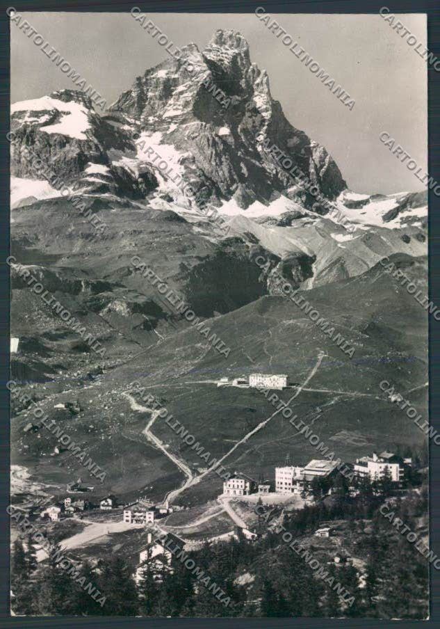 Aosta Cervinia Cervino foto FG cartolina MQ4978 – fronte
