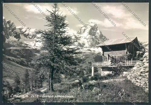 Aosta Cervinia Cervino STRAPPO foto FG cartolina MQ4982 – fronte