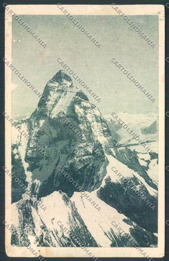Aosta Valtournenche Cervino ABRASA cartolina MQ4997 – fronte