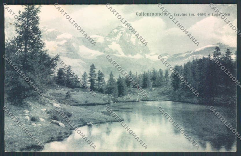Aosta Valtournenche Cervino cartolina MQ5013 – fronte